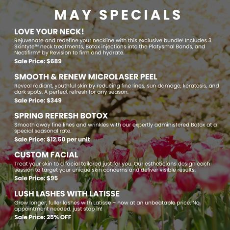 May Specials