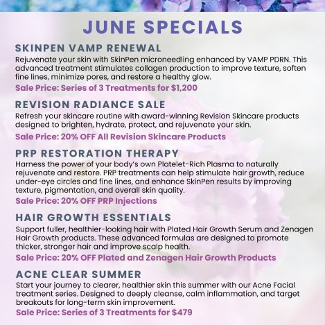 June 2026 Specials