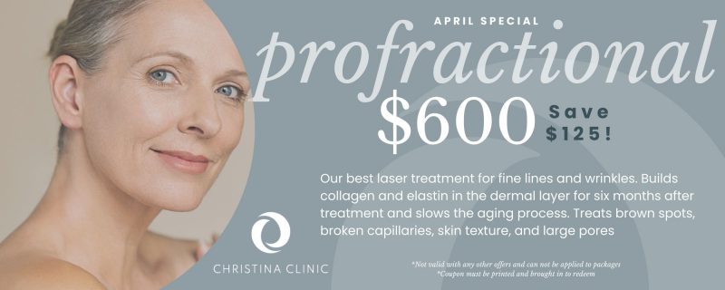 Christina Clinic Minnesota Medspa sale - profractional laser